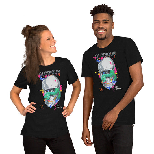 Kurzärmeliges Unisex-T-Shirt