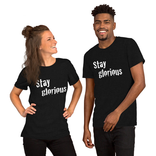 Kurzärmeliges Unisex-T-Shirt