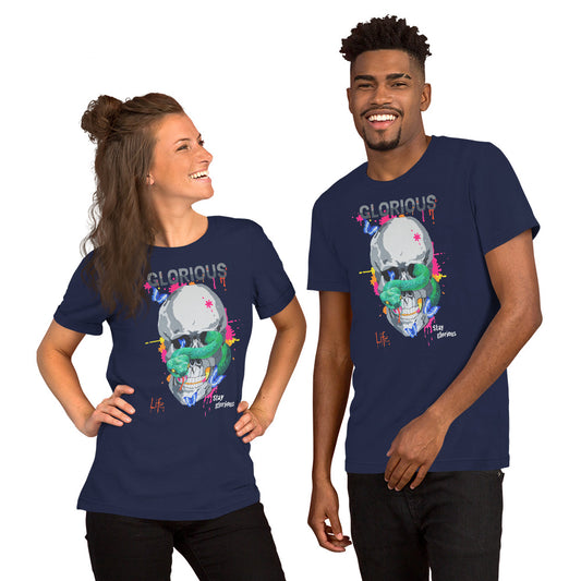 Kurzärmeliges Unisex-T-Shirt
