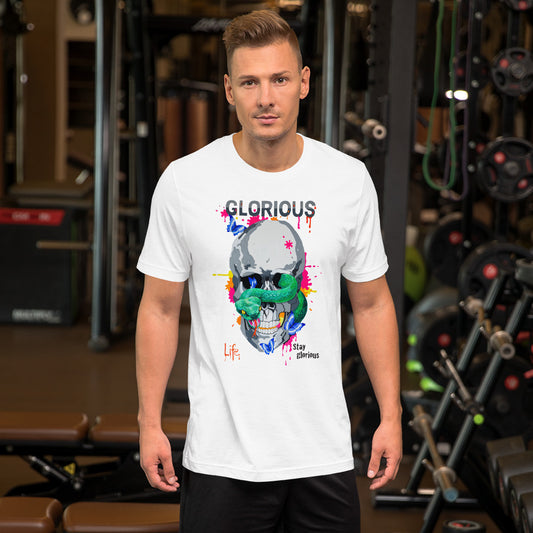 Kurzärmeliges Unisex-T-Shirt