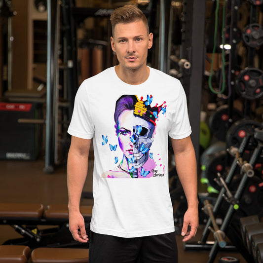 Kurzärmeliges Unisex-T-Shirt