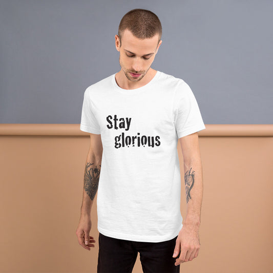 Kurzärmeliges Unisex-T-Shirt
